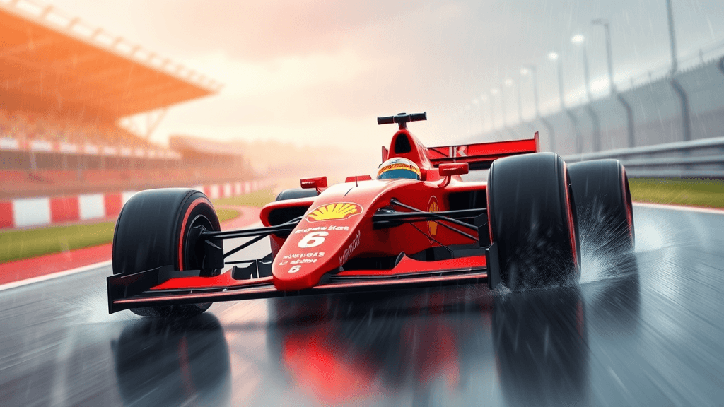 Wet Weather Shakes Up British Grand Prix Grid