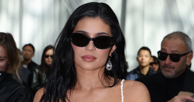 Kylie Jenner Wows in Unconventional Paper Outfit at Paris Fashion Week