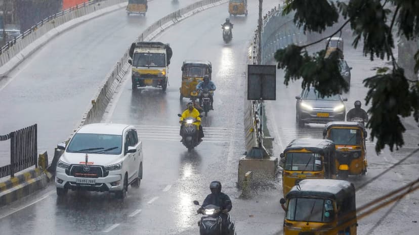 Telangana Flooded as Heavy Rains Lash South India