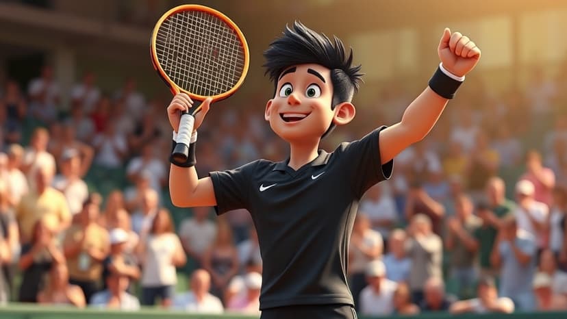 Zverev Triumphs Over Racket-Smashing Moutet, Sets Sights on Medvedev