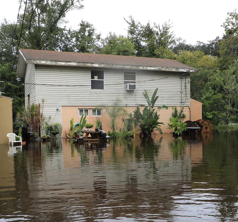 Edgewater Homes Flooded After Heavy Rains and High Tides
