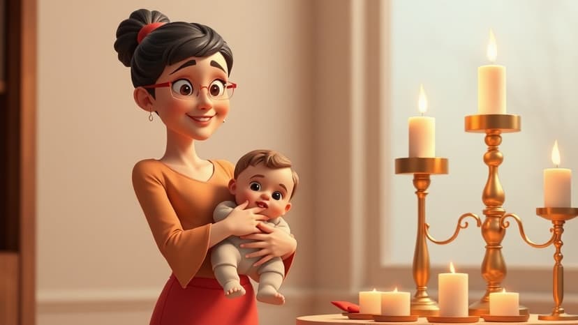 Swiss Diplomat Embraces Diwali Traditions with Family in India