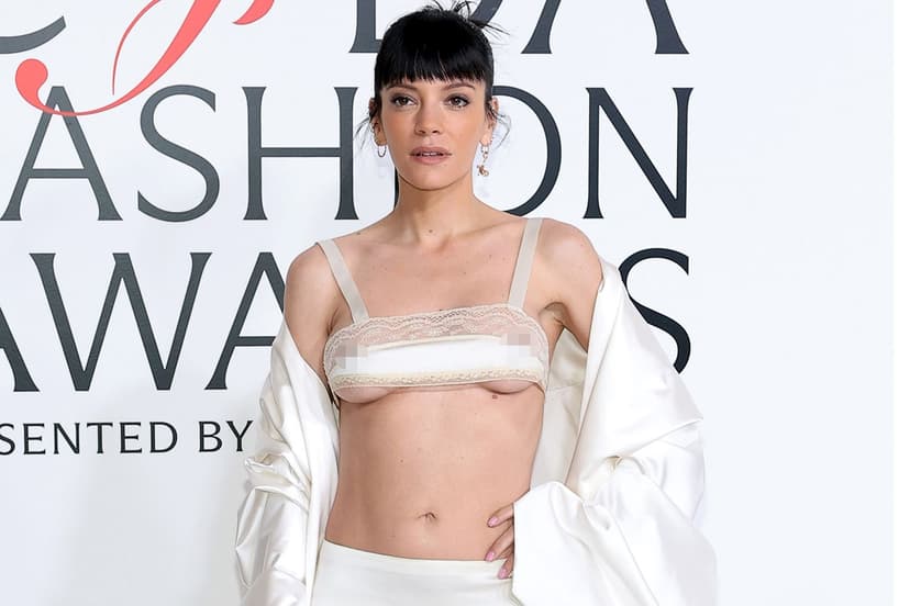 Lily Allen Turns Heads in Revealing Lingerie-Inspired Outfit at 2025 CFDA Awards