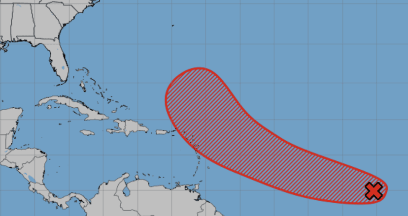 Tropical Wave Approaches Leeward Islands as Hurricane Season Peaks