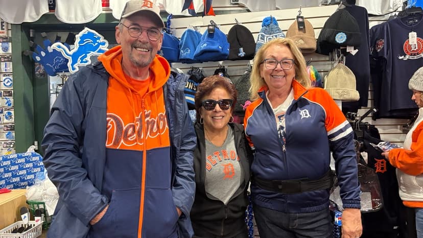 Young Fan Travels from Tennessee to See Tigers Playoff Action at Comerica