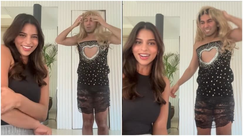 Orry's Viral Sabrina Carpenter Impersonation Cracks Up Suhana Khan