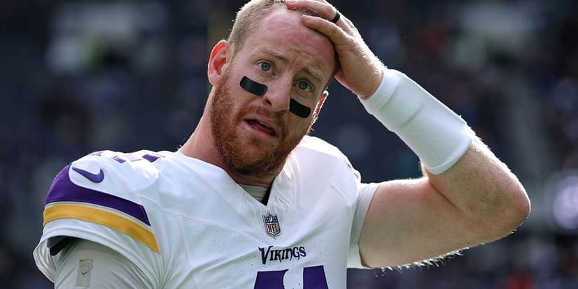 Vikings QB Wentz Exits Game with Shoulder Injury, Backup McCarthy Steps In