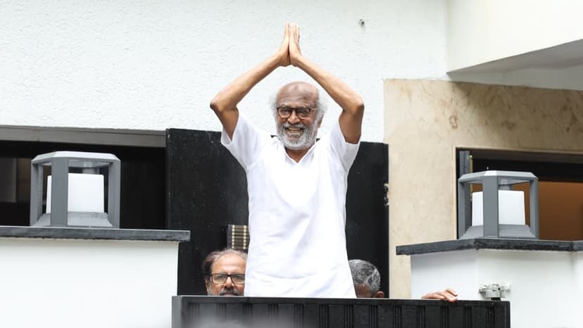 Rajinikanth Greets Fans in Chennai on Diwali, Resumes Filming 'Jailer 2'