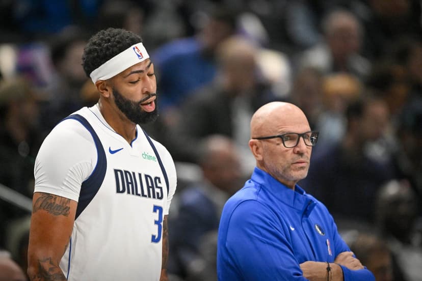 Mavericks' Star Anthony Davis Sidelined by Leg Injury