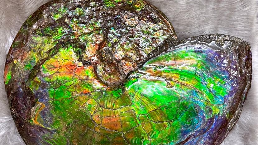 Ammonite Fossils Unlock the Geological Artistry of Ammolite