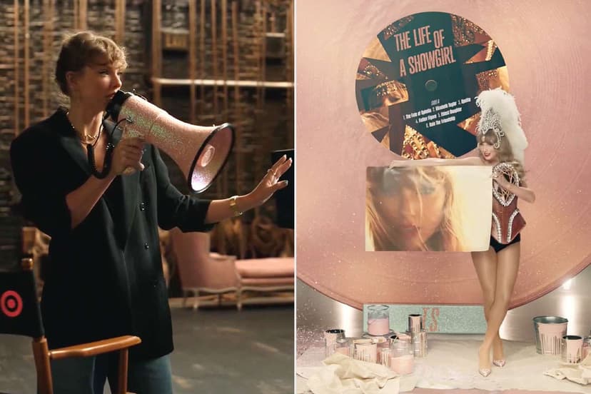 Taylor Swift Teases Exclusive Vinyl Edition of New Album 'The Life of a Showgirl'