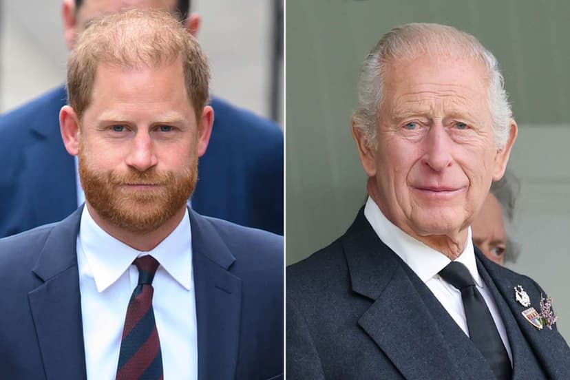 Prince Harry Denies Feeling Like "Official Visitor" in Reunion with King Charles
