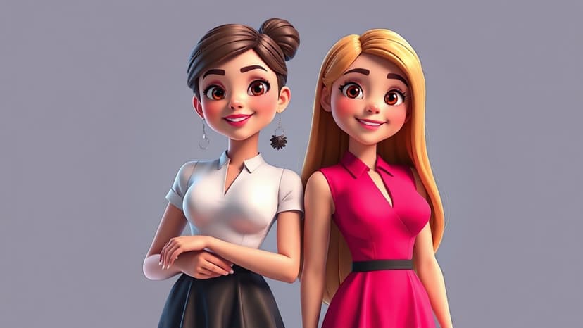 Actor's Twins Dazzle at Homecoming Dance