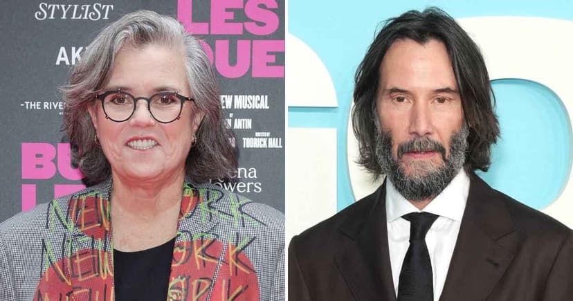 Rosie O'Donnell Calls Keanu Reeves "Worst" Talk Show Guest