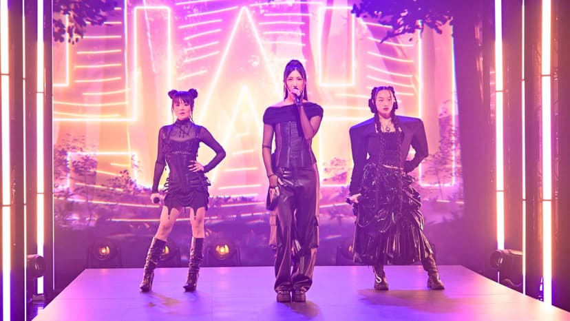 Animated K-Pop Sensation Huntr/x Makes Debut TV Performance