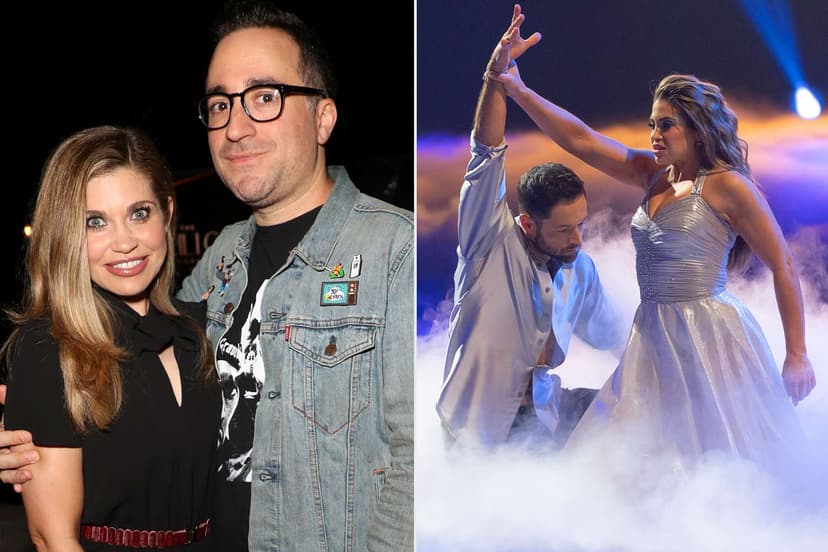 Husband's Touching Tribute Celebrates Wife Danielle Fishel After DWTS Elimination