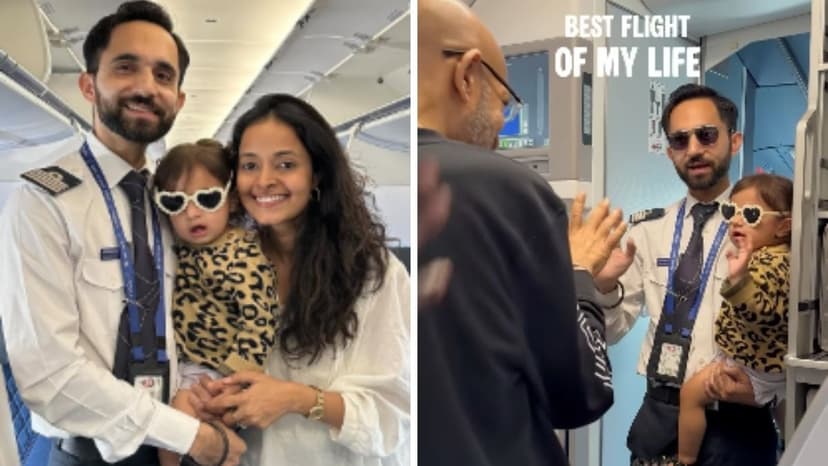 Pilot Flies Daughter for the First Time in Heartwarming Viral Video