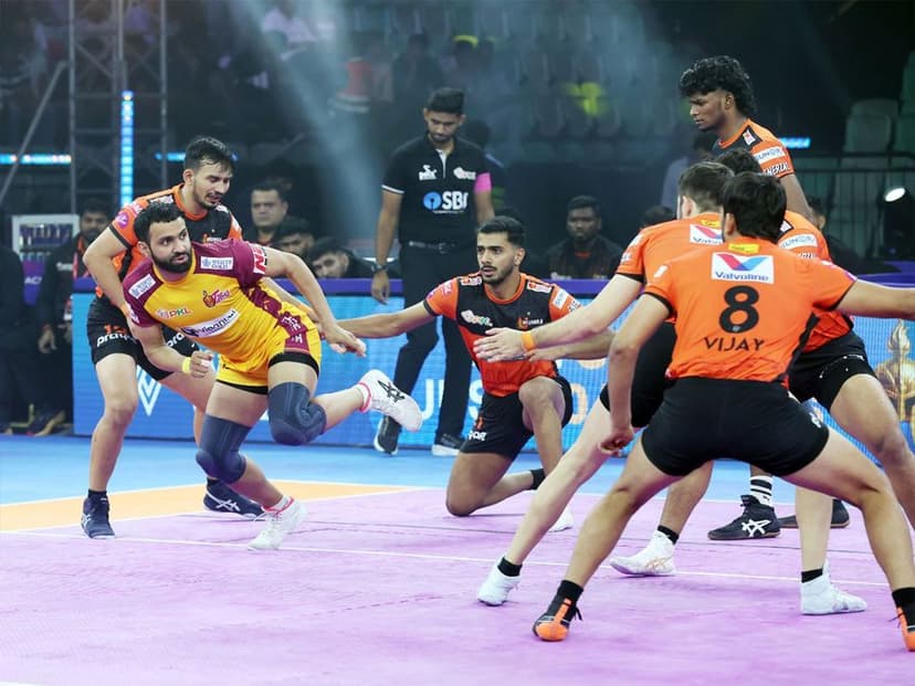 U Mumba Secures Dominant Win Over Telugu Titans in PKL 2025