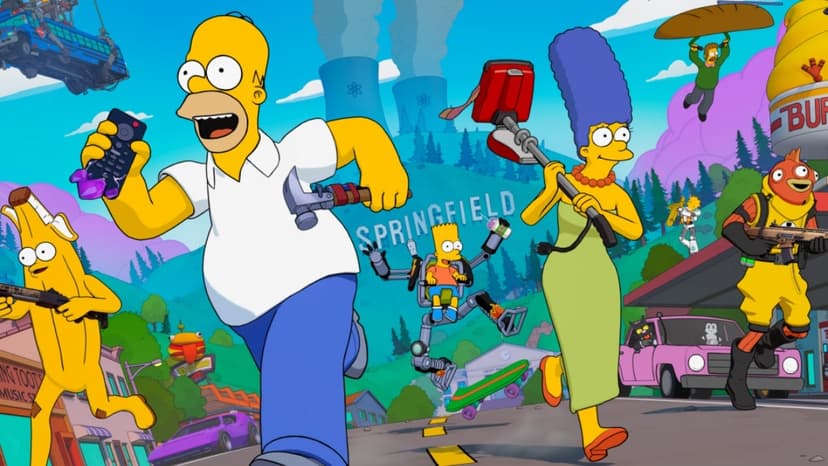 Fortnite and The Simpsons Collide in Groundbreaking Crossover