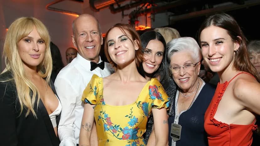 Bruce Willis' Daughters Honor Grandmother's 90th Birthday Milestone