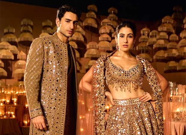 Sibling Duo Sara and Ibrahim Charm Fans with Witty Banter at Fashion Show