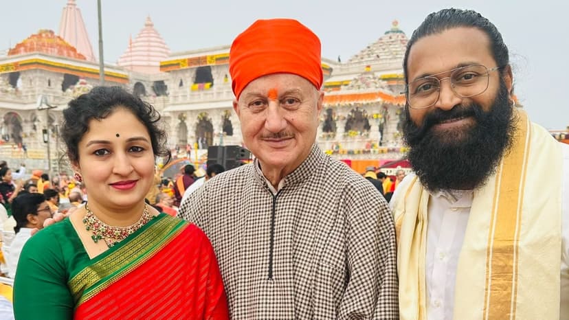 Anupam Kher and Family Hail Rishab Shetty's Blockbuster 'Kantara: Chapter 1'