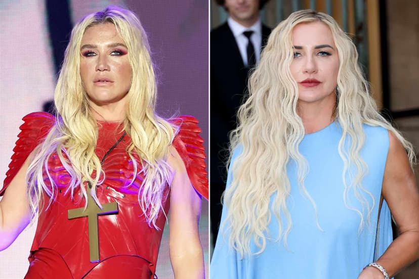 Influencer Strogoff's Daring Dress Causes Confusion, Not Kesha, at Paris Fashion Week