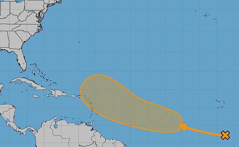 Tropical Wave Approaches Leeward Islands as Hurricane Season Continues
