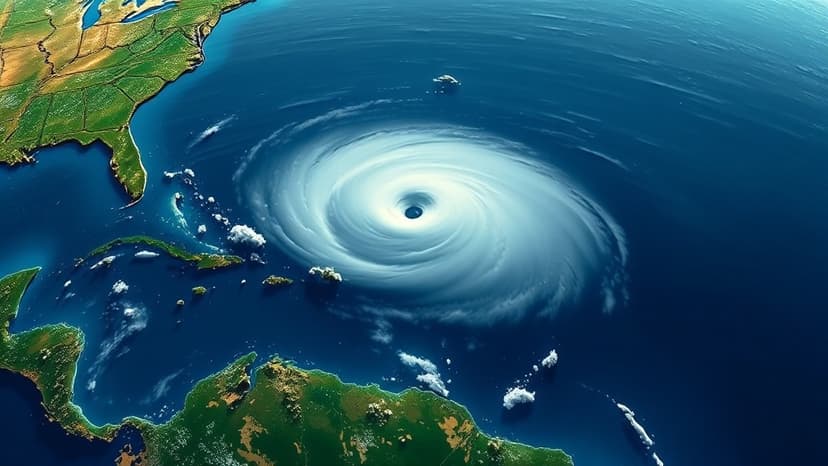 Tropical Storm Imelda Veers East, Humberto Remains Powerful Hurricane