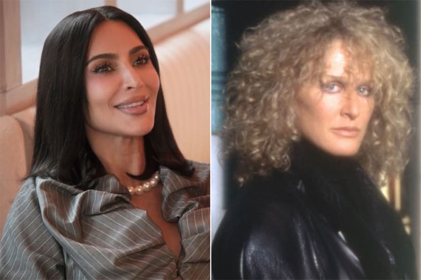 Kim Kardashian Confesses She's Never Seen 'Fatal Attraction' in Awkward On-Set Moment