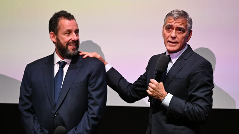 Clooney and Sandler Reunite for Bittersweet Buddy Film at London Festival