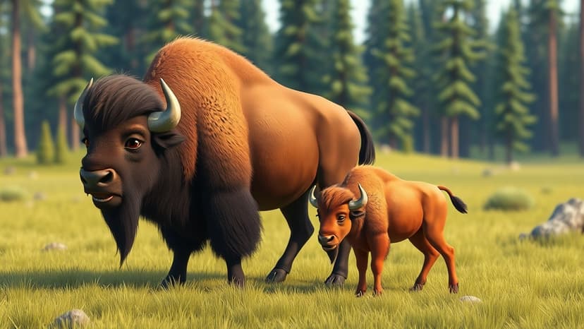 Bison Herd Transforms Blean Forest, Boosts Biodiversity