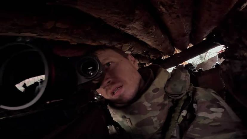 Filmmaker-Turned-Soldier Captures Ukraine's Harrowing War Firsthand