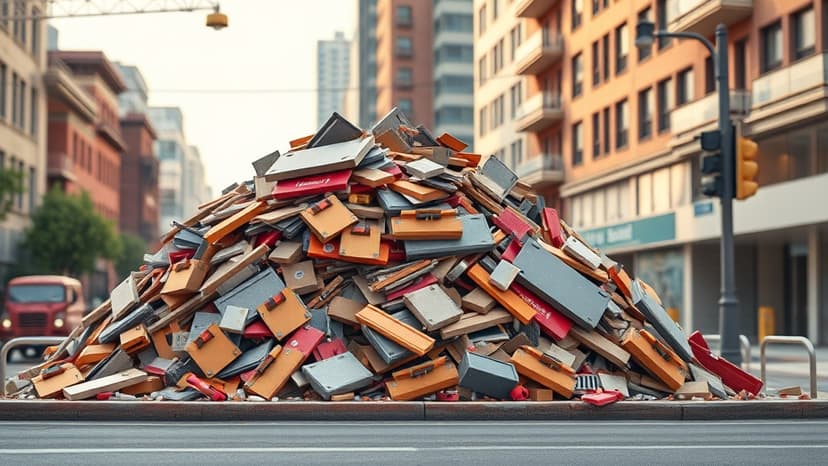 Delhi Battles Dust Pollution from Unregulated Construction Waste Dumping