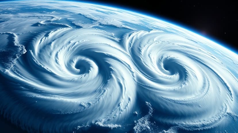 Hurricanes Imelda and Humberto Perform Rare 'Dance' in the Atlantic