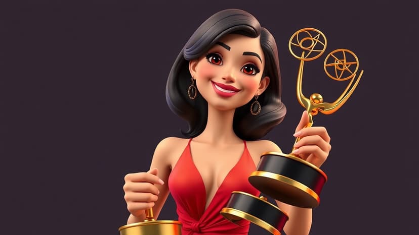 Emmy Winner LaNasa Displays Trophy on Bar Cabinet, Supports 'Best in Drag' Pageant