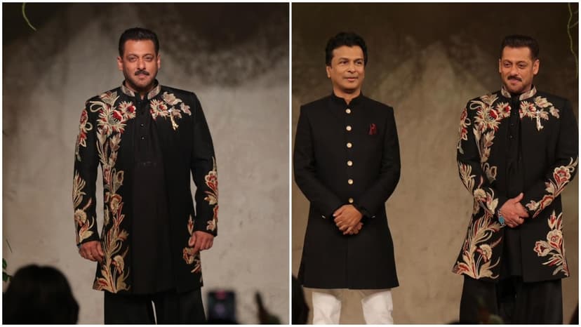 Salman Khan Shines as Showstopper at Designer's 35-Year Fashion Gala
