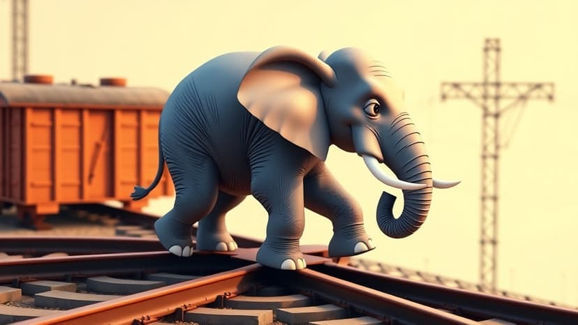 Trains Halt for Elephant Herd's Safe Passage in India