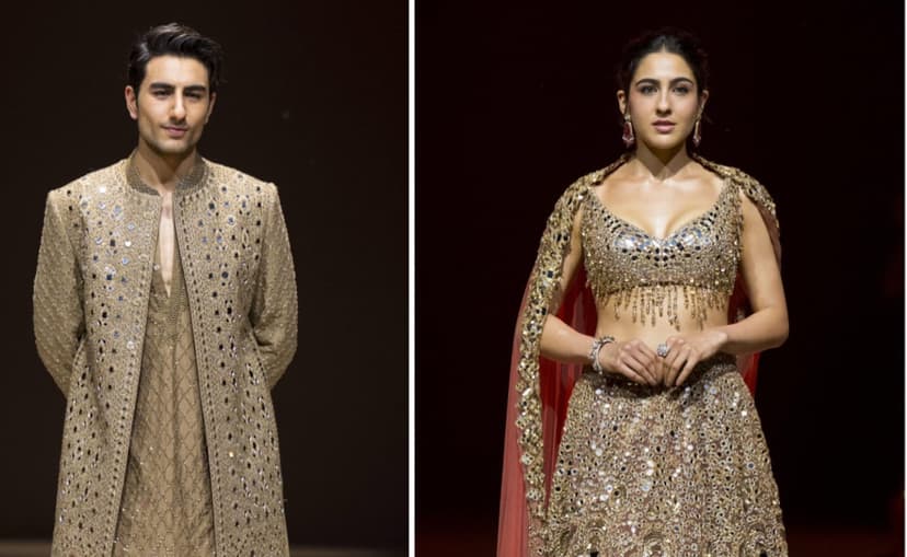 Sibling Showstoppers: Sara and Ibrahim Ali Khan Dazzle the Runway
