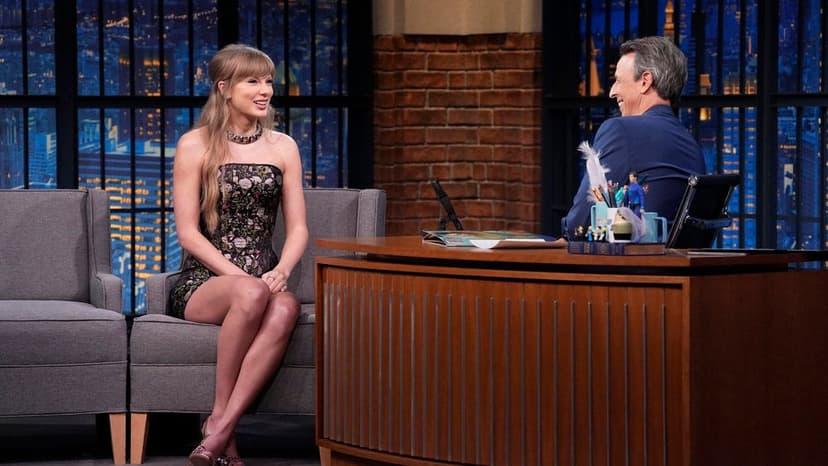 Taylor Swift Wraps Up "The Life of a Showgirl" Tour with Late Night Appearance