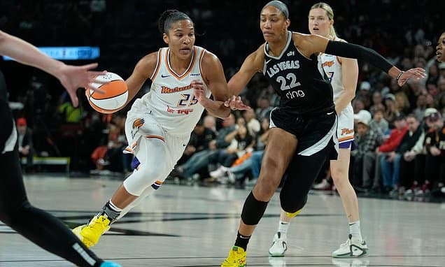 Aces Edge Mercury in Thrilling WNBA Finals Opener