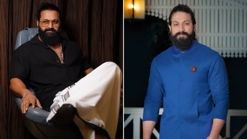 Rishab Shetty Dismisses 'Kantara' vs 'KGF' Rivalry, Calls Yash 'Our Hero'