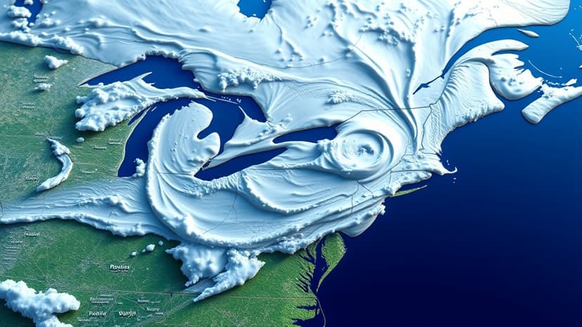 Powerful Winds and Heavy Rain Batter the Northeast This Weekend