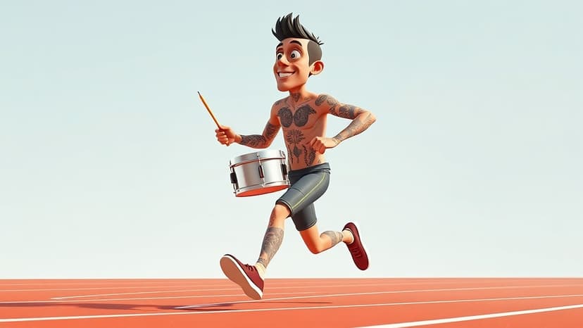Blink-182 Drummer Travis Barker Celebrates 50th Birthday with Passion for Running and Healthy Living