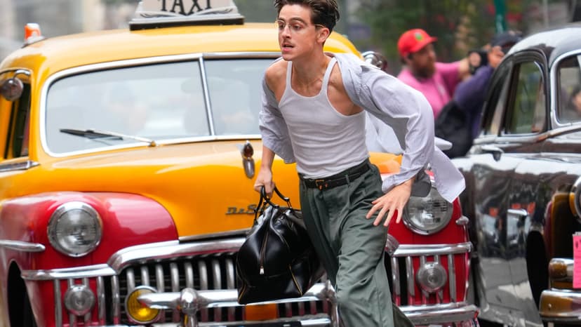 Timothée Chalamet Unveils Chaotic Promo Video for 'Marty Supreme' Film