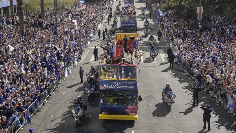Dodgers Clinch 9th World Series Title, Parade Planned