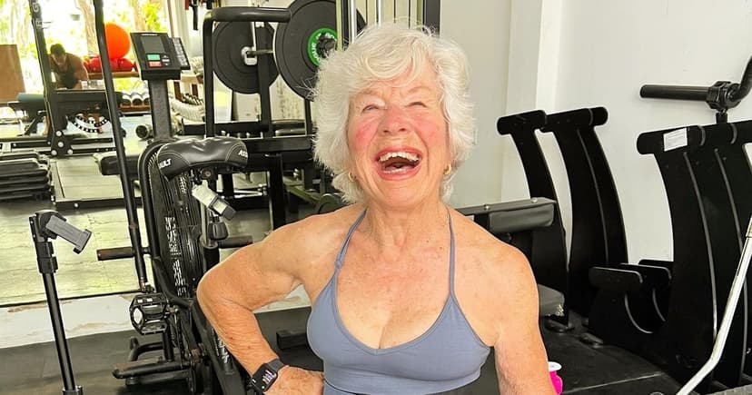 79-Year-Old Fitness Star Proves Age Is Just a Number