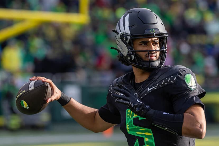 Dante Moore Leads Ducks into Big Ten Showdown