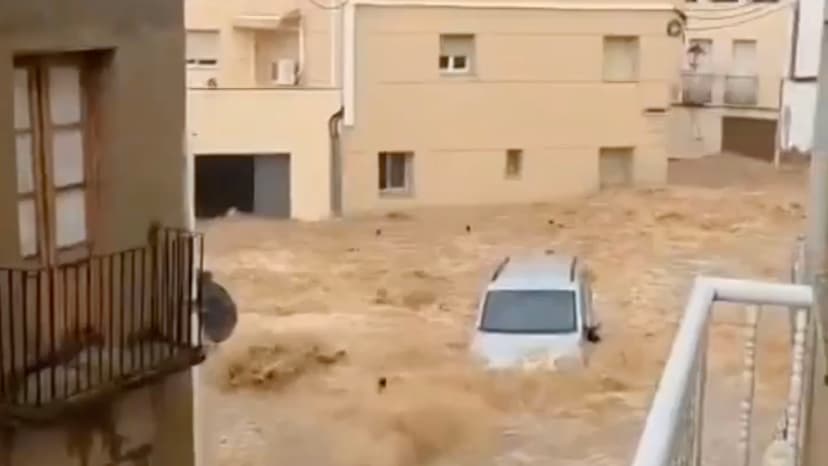 Thousands Evacuated as Torrential Rains Flood Southern Catalonia