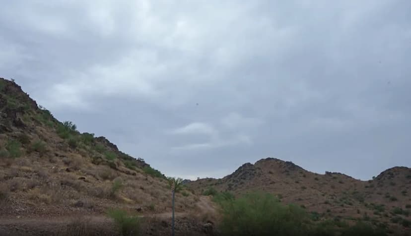 Torrential Rains Flood Arizona, Marking Fourth-Wettest October Day in Phoenix